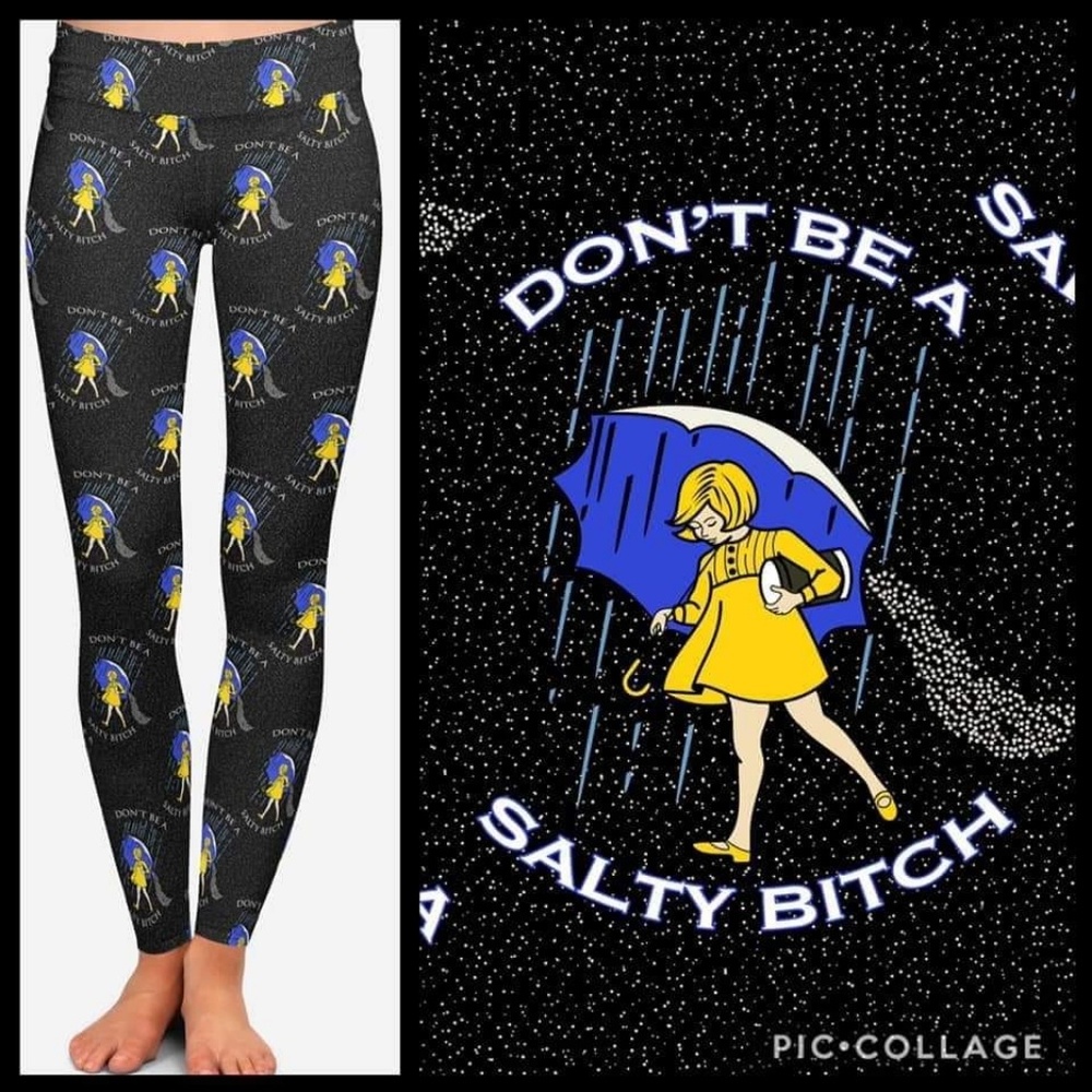 Salty Bitch Leggings - New